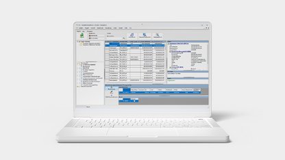 Finnofleet Pfandbrief-Lösung – Software-Ansicht