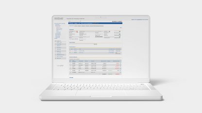 Credito NPL Problemkreditmanagement – Software-Ansicht