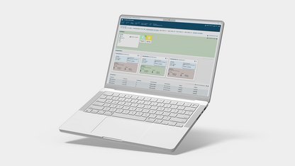 Nachhaltigkeit bei Finnofleet – Software-Ansicht