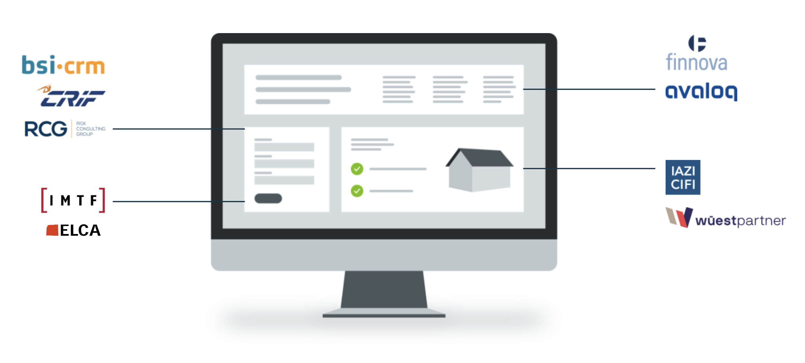 Aperçu des interfaces Solution de prêt Lendaro Flex