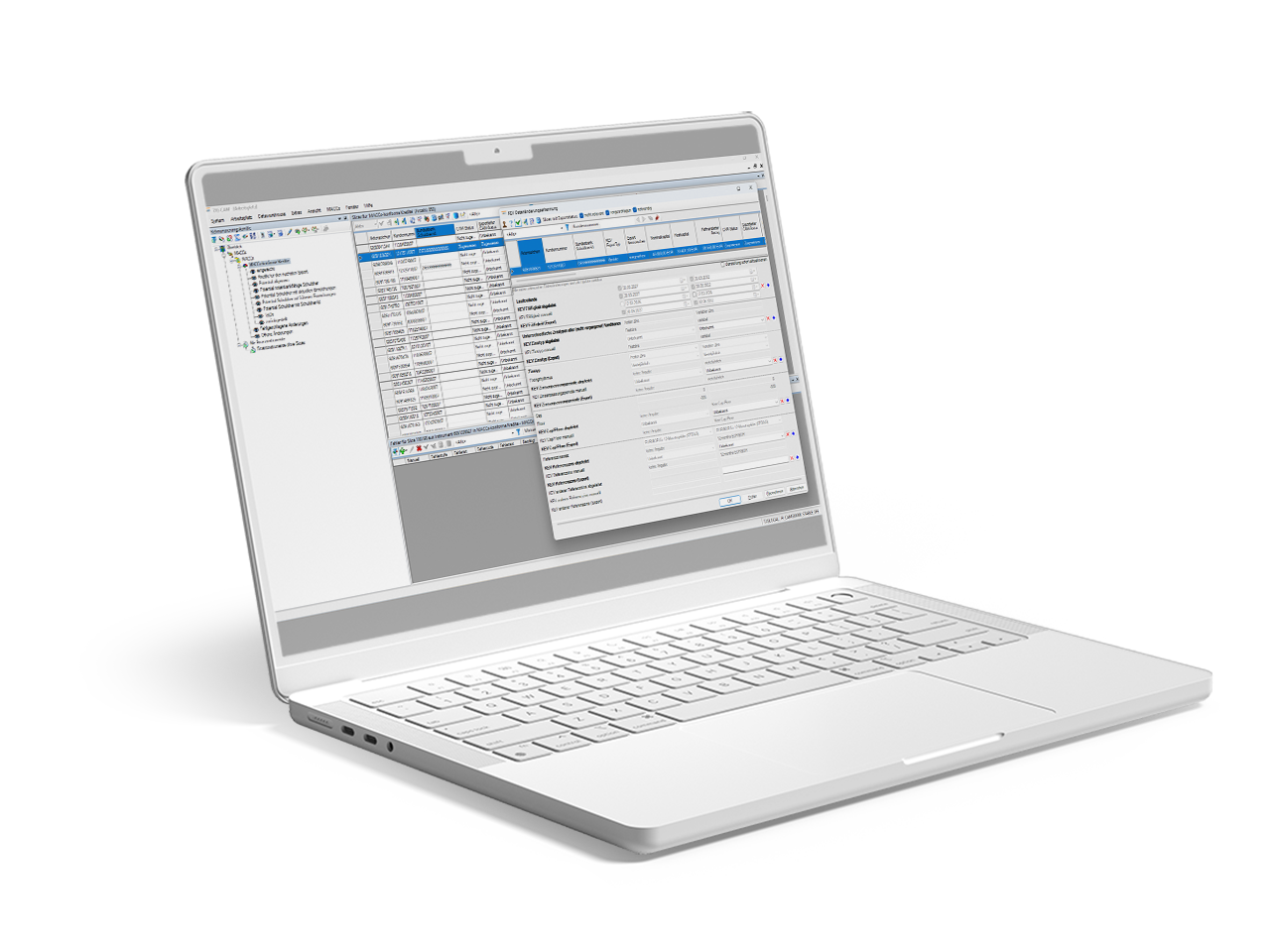 MACC Verwaltungssoftware – Software-Ansicht